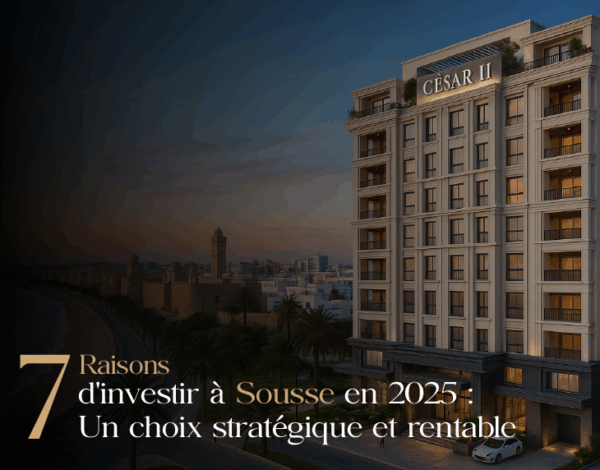 Pourquoi investir à Sousse en 2025 ? Un choix stratégique et rentable